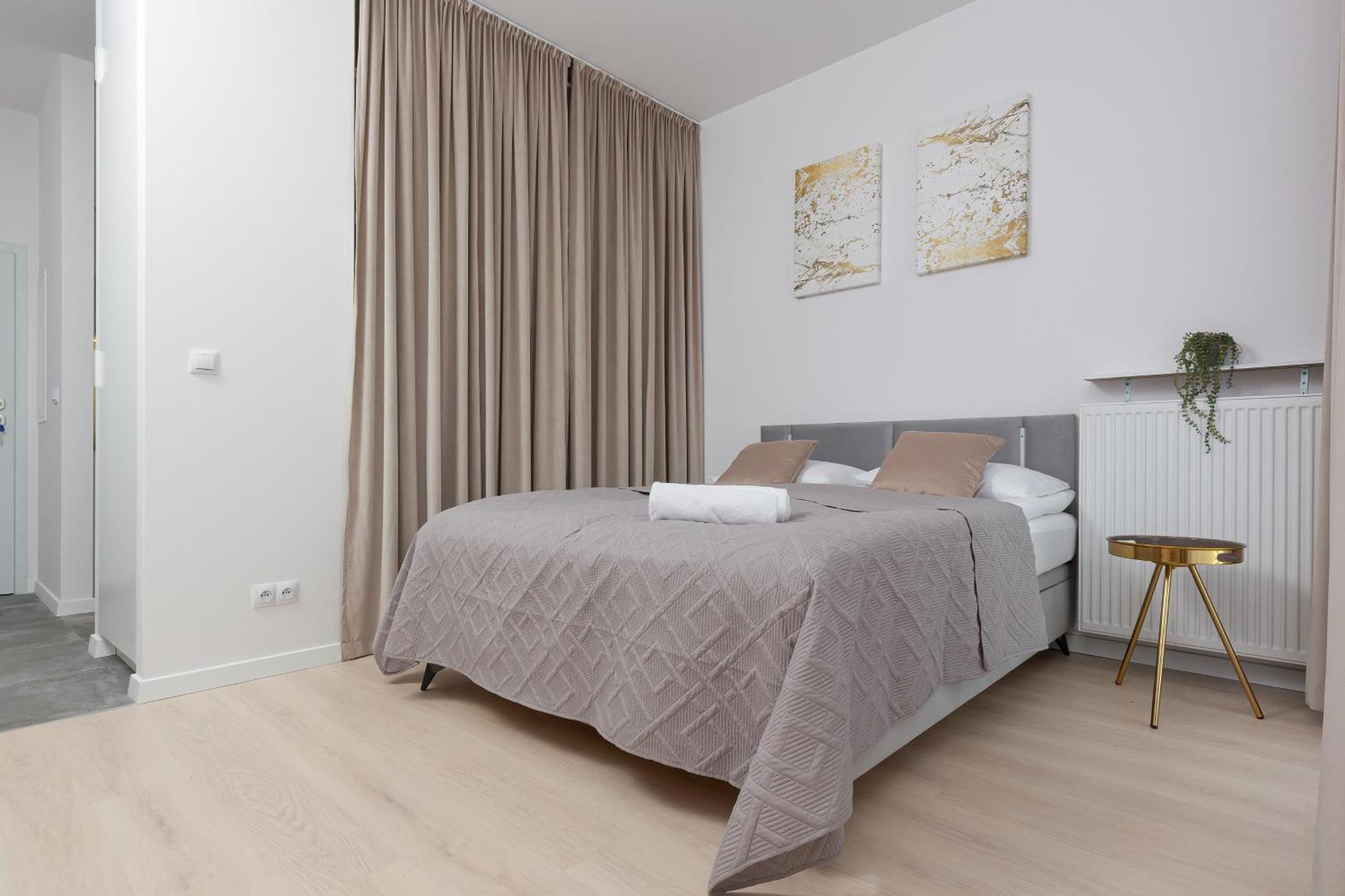 Golden Apartment Ursynow By Noclegi Renters Warsaw Exterior photo